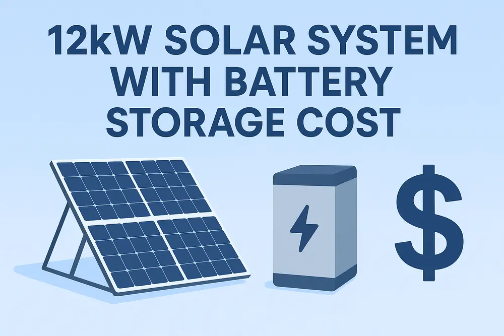 How Much Does a 12kW Solar System with Battery Storage Cost in 2025