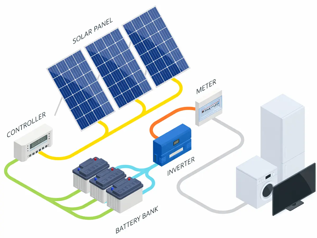 How Solar Panel Charge Battery